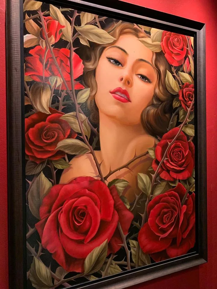 ภายในห้องอาหาร red rose ของโรงแรมเซี่ยงไอ้แมนชั่น